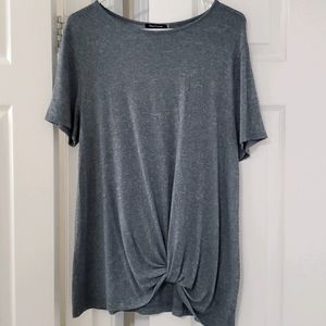 Soft Slate Blue Top